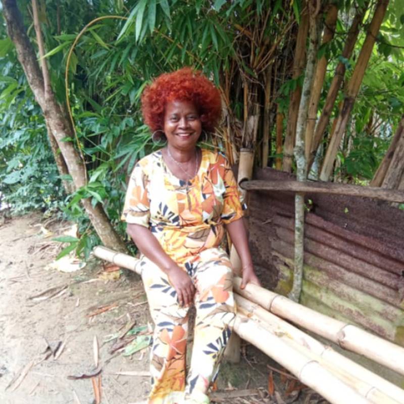 Senior Vrouw Lydie 59 from Madagascar