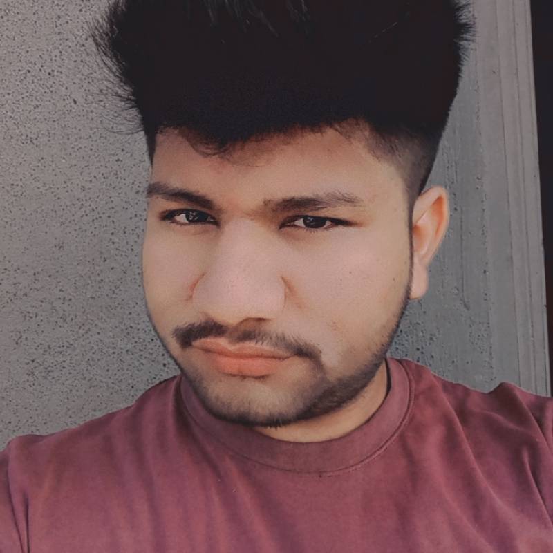 Young Student Pranav 20 from India