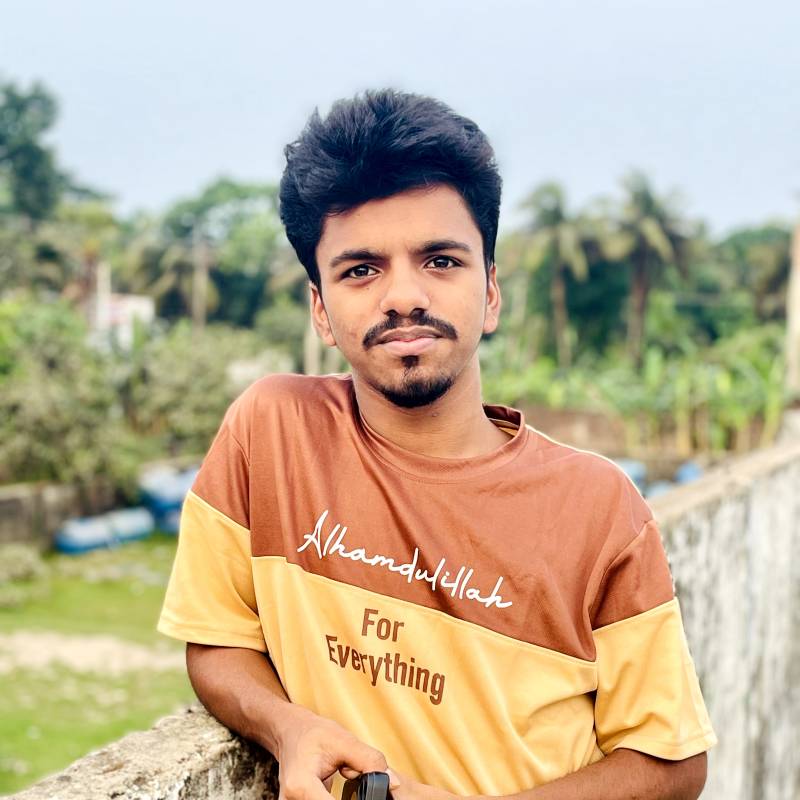 Young Student Tanvir Ahmed 19 from Bangladesh